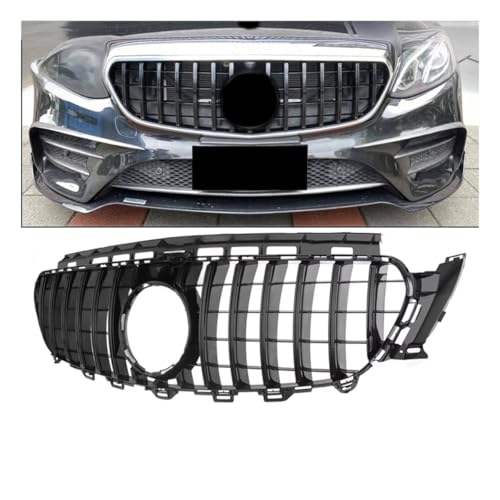 Moulage capot Benz W213 accessoire calandre chrome noir E200 E300 - 3