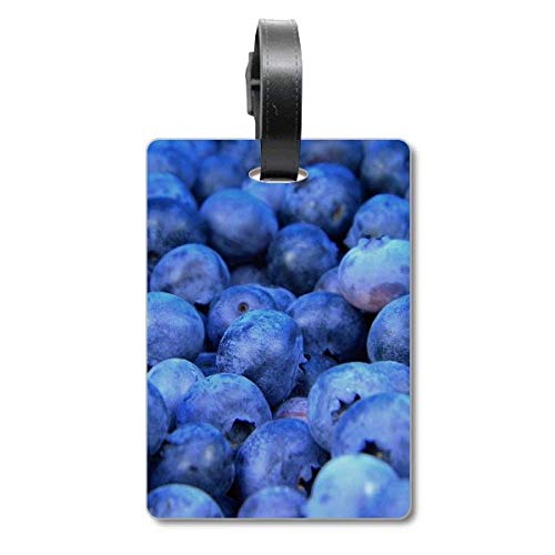 Étiquette de valise motif fruits tropicaux pour bagage de voyage
