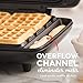 Dash No-Drip Waffle Iron, Red