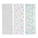 CAXUSD 3点収納カバーセット 冷蔵庫 洗濯機カバー ポケット付き 丈夫 お手入れ簡単 家電保護カバー 柔らかくて可愛い柄 ホワイト