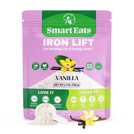 Smart Eats High Iron Smoothie Powder