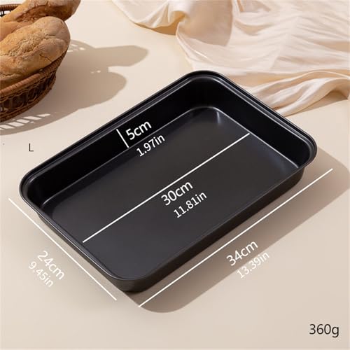 Plaque de cuisson en acier carbone Deepen évite les aliments brûlés