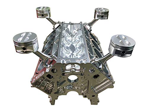 Engine Block Coffee Table - Vibrant Chrome