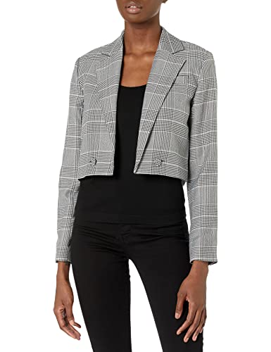 O A T NEW YORK Women's Regular Fitted Cropped Blazer, Comfortable & Stylish Sport Coat