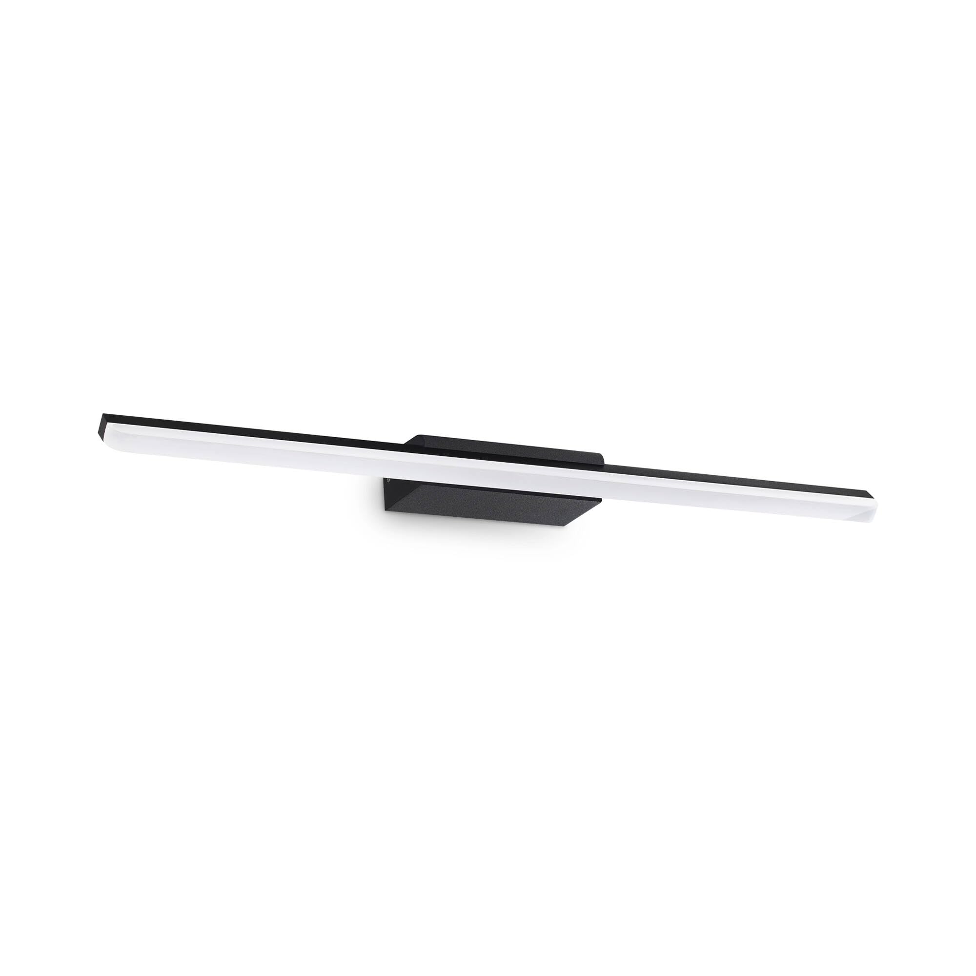 Ideal Lux RIFLESSO Aplique LED Integrado para Espejo de Baño Negro 1800Lm 3000K IP44