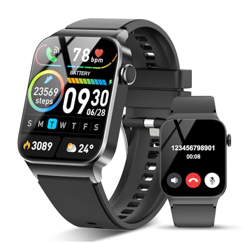 Smartwatch Uomo Donna, 1.85" HD Orologio Smartwatch con...