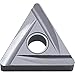 Kyocera TNGG 321LC TN60 Grade Uncoated Cermet, 0 Degree, Triangle, Negative Rake Angle, Left-Hand Turning Insert for Continuous and Medium-Roughing in (P) Carbon/Alloy Steel (10 Pieces)