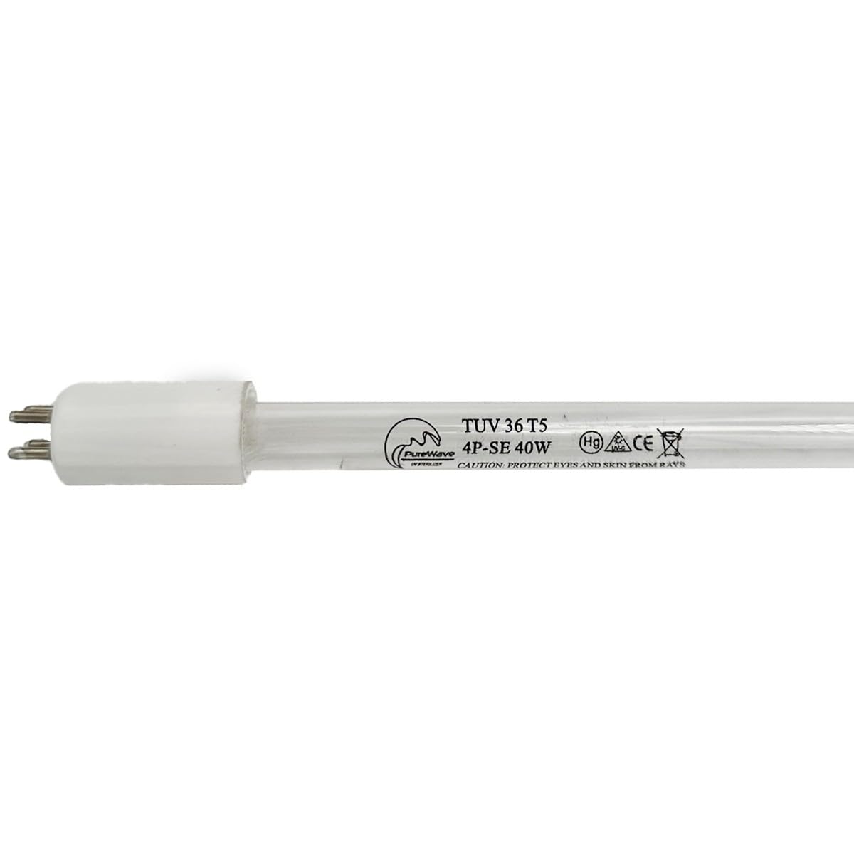 Desineo Lampe UVC 25W Germicide TUV 25W 4P SE PUREWAWE pour UV potabilisation Bassin