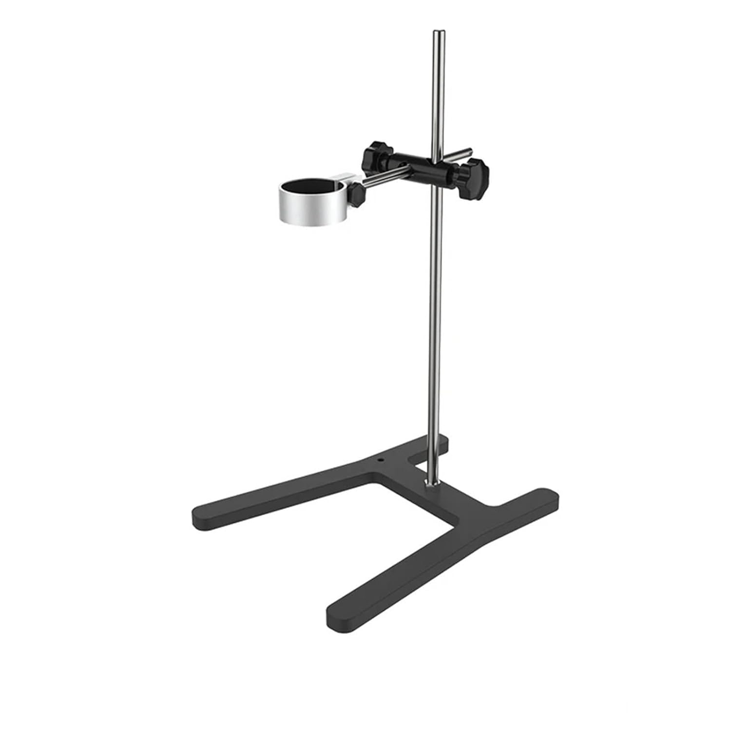 Homogenizer, Ultrasonic Homogenizer Emulsifier Disperser and High Speed ​​Portable Grinder for Laboratory 5000-35000 RPM,Lab Mixer(H-Shaped Stand)