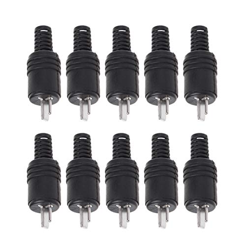 Set 20 piezas Conectores DIN de 2 pines sin soldadura miniatura 3