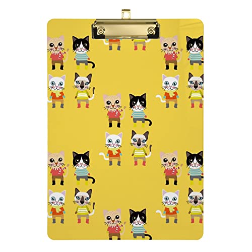 �N���b�v�{�[�h A4�T�C�Y �pⳋ��� �L�� �˂� �l�R �A�j�}�� ���F �C�G���[ ���킢�� �N���b�v�t�@�C�� ���ސ��� �I�t�B�X�p�i �N���b�v�z���_�[ ���t ���� ��c�p�b�h �t�@�C���{�[�h �w���p