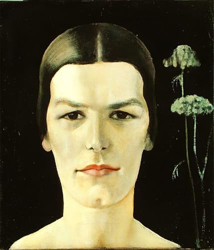 Impressions autoportrait par Anita Ree, affiche d'art aux finitions soignées pour salon élégant