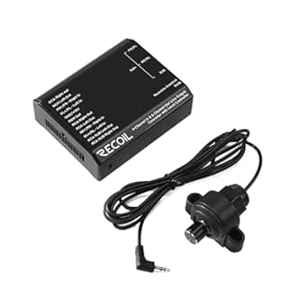 RECOIL RLOC46-LC 4-Channel Speaker Cable to RCA Adjustable Line Output Converter with 6-Channel Outputs &amp; Level Control, 4-Ch Inputs &amp; 6-Ch Outputs High to Low with Bass Remote Control