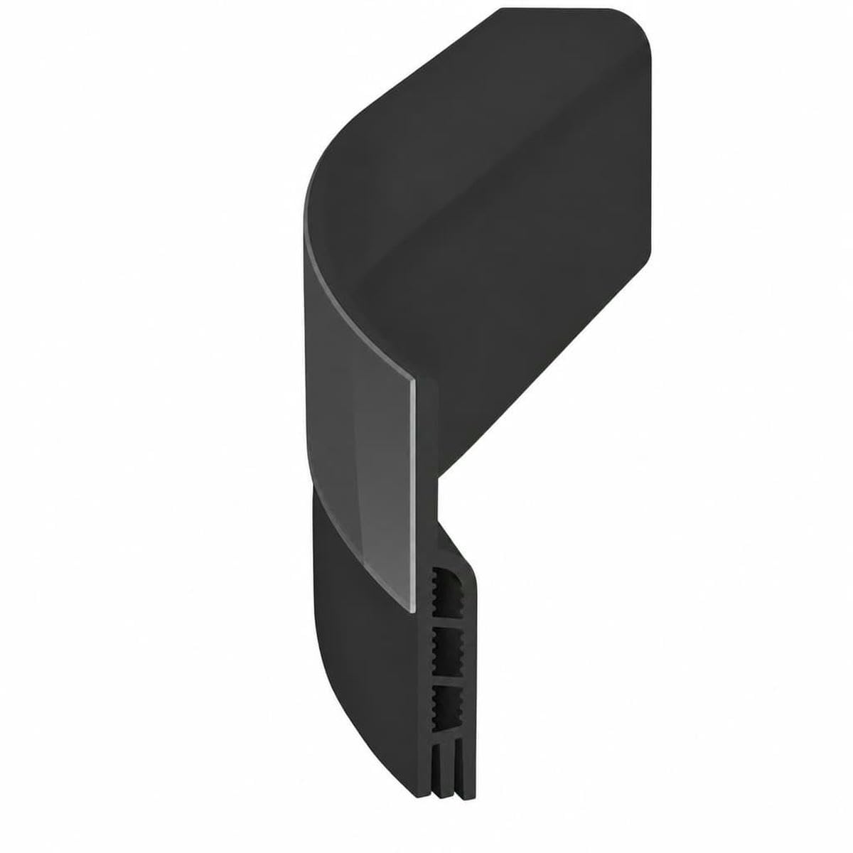 Tbskuy Black Door Draft Stopper Under Door Draft Blocker Insulator Door Sweep Weather Stripping Noise Stopper Strong Adhesive