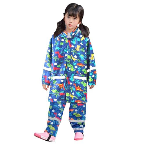 Poncho de pluie enfant dinosaure pour s'amuser sous les averses
