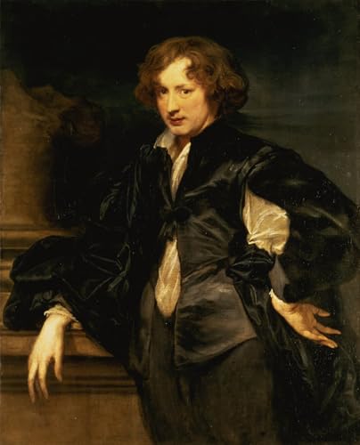 Toile murale abstraite Van Dyck impression haute définition de salon