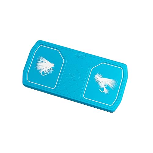 Cling Fishing Products Mag Grab Delta Fishing Magnet - Magnetic Holder and Organizer for Fishing Tools, Pliers, Hooks, Tackle - Used for Boats, Cars, Trucks, Bags, Gear Boxes (Blue - Dry Fly)