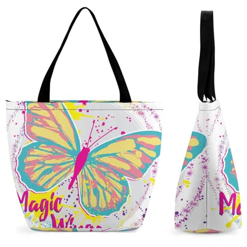 Sac à main papillon magique grand volume contre le désordre