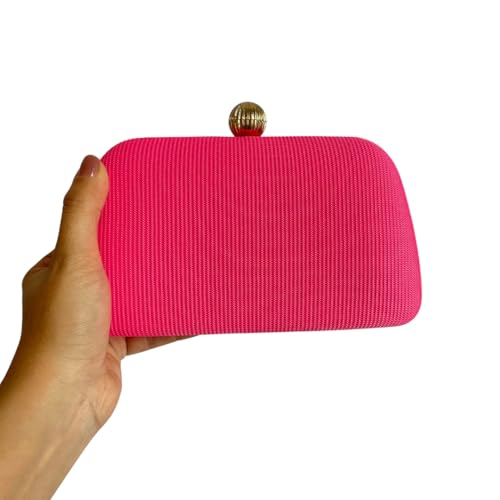 Bolsa Clutch Carteira Mão Festa Casamento Aniversário Balada (Pink)