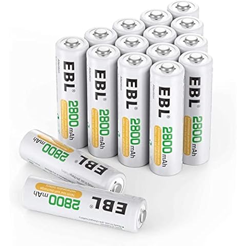 EBL 2800mAh AA Pilas Recargables Ni-MH (16 Piezas) Cover