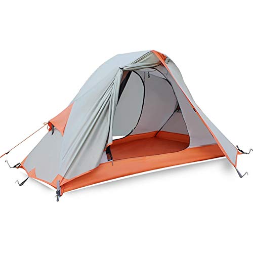 Tente ultralight monoplace imperméable et résistante au vent pour vélo