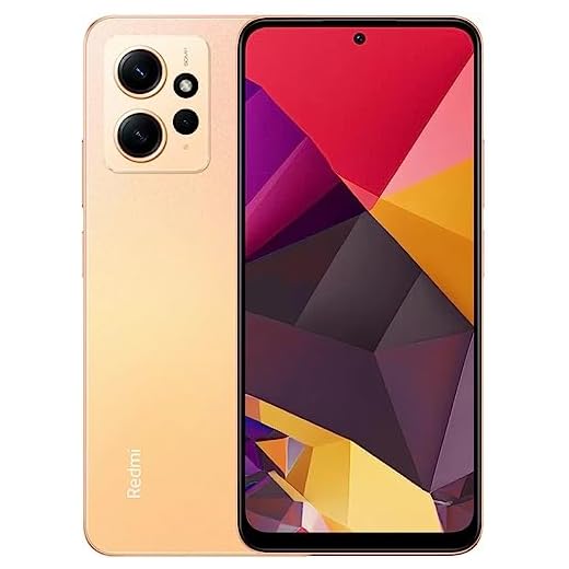Smartphone Xiaomi Redmi Note 12 Sunrise Gold 8GB RAM 128GB ROM