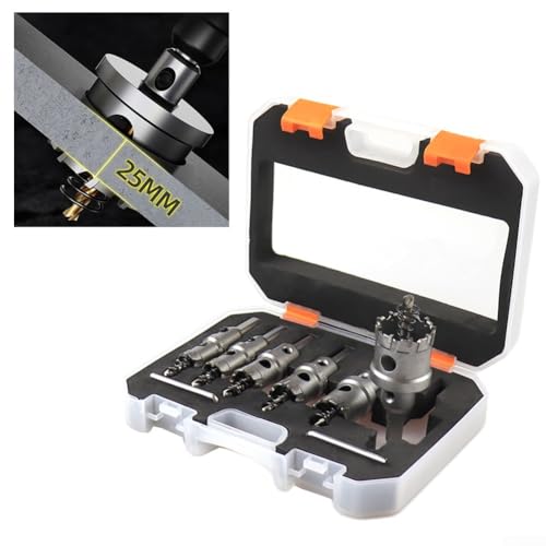 Set de Brocas Carburo TCT 16-35mm 8 Piezas FABULETTA miniatura 3