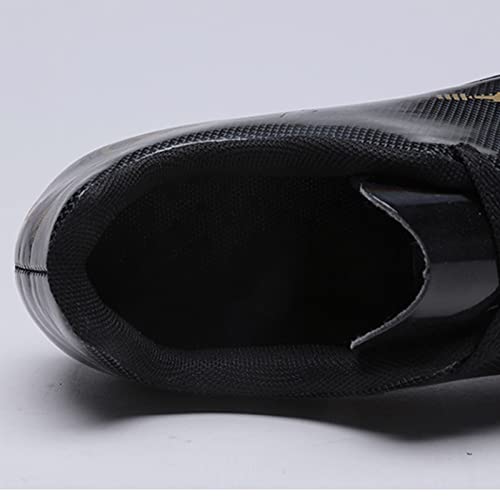 Mens Womens Boys Girls Track and Field Nail Shoes Breathable Track Spikes Distance Running Shoes for Kids 100- to 400-meter Races Sprinting Match (Color : F, Size : 9 Women/7.5 Men)3