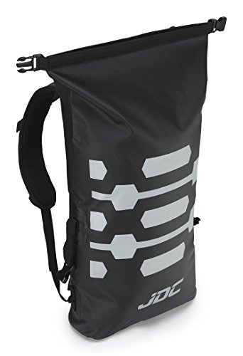 JDC Motorcycle Rucksack 100% Waterproof Dry Bag 30L - REFLECTOR - Black4