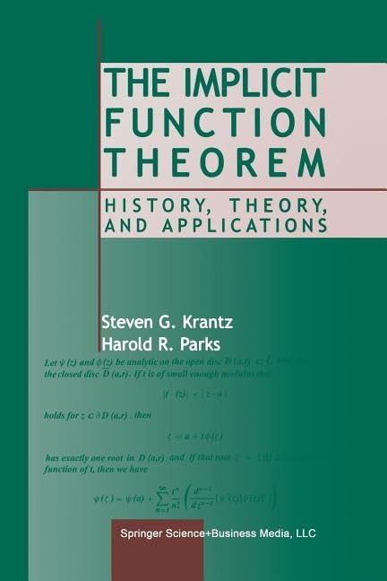 The Implicit Function Theorem