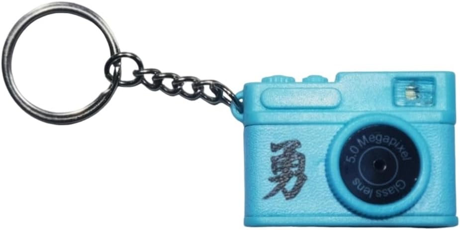 Flash Sound Effect Mini Camera Glowing Keychain As Party Decoration Gift for Photography Fans