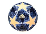 adidas Performance Champions League Finale 18 Capitano Soccer Ball, Medium Orange, Size 5