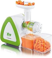 Severin ES 3567 Centrifuga Spremitura Lenta, Bianco/Verde