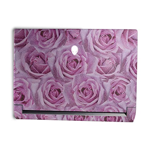 MightySkins Glossy Glitter Skin Compatible with Alienware M15 R7 (2022) Full Wrap Kit - Box of Roses | Protective, Durable High-Gloss Glitter Finish | Easy to Apply & Change Styles | Made in The USA