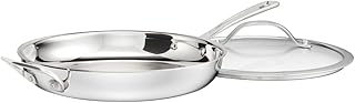 PureClad™ PureClad™ Triple-Ply 12" Stainless Steel Skillet with Helper Handle and Cover. PCT22-30HC