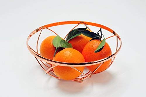 Sailing Fruit Basket/Bowl/Storage. Rose Gold Fruit Basket. Rich Copper Color. #TOP7
