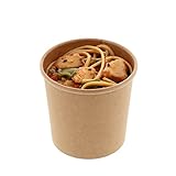 Royal 12 oz. Kraft Paper Food Containers, Package of 25
