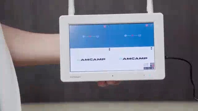 Amazon.co.jp: ワイヤレス防犯カメラ モニター付き 24時間録画 録画