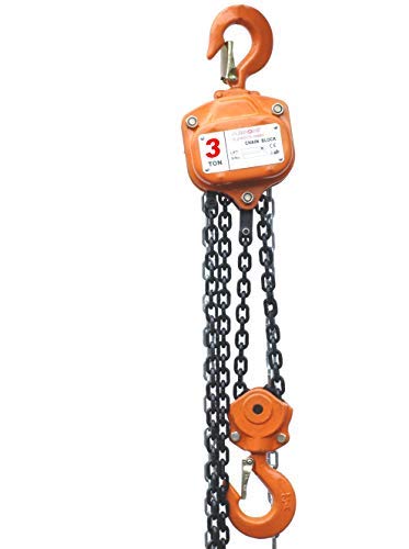 3000kg Kettenzug, 3m Hubhöhe, rechteckiges Gehäuse, J, 00897