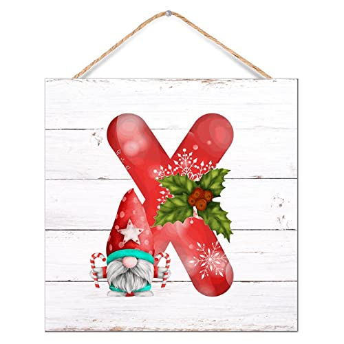 Plaque murale en bois lettre X cadeau amusant et romantique pour lui ou elle
