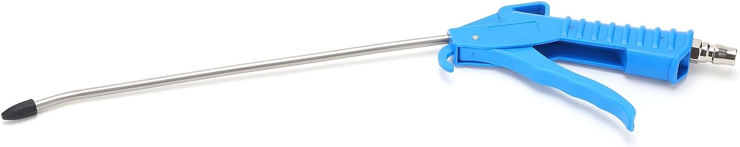Kadimendium Air Blow Gun with Long Nozzle Stainless Steel High PressurePneumatic Cleaning Tool Industrial Air Blow Gun