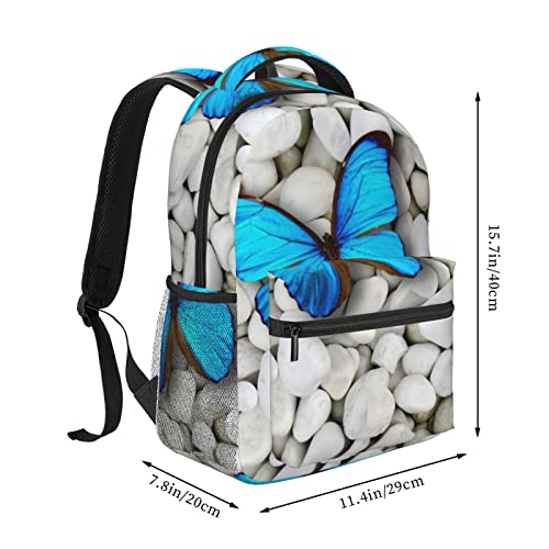 Sac à dos ordinateur portable noir grand modèle décontracté taille unique - 2