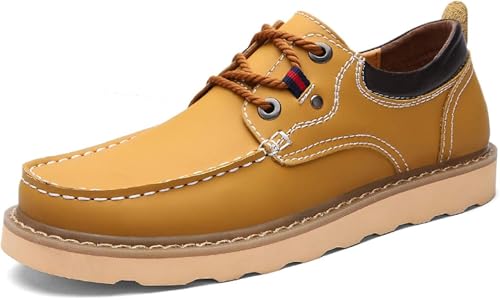 Men's Fu Formal Soft Flat Lightweight Boat Shoes Suitable for Driving and Hiking2