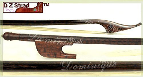 Professional Old German Baroque Style Beautiful Snakewood 4/4 Violin Bow- D Z Strad #B501