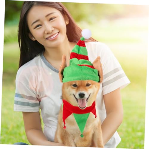 Set Disfraz Navideño para Perros con Sombrero y Collar miniatura 4