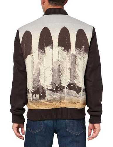 Pendleton Men's Quilted Gorge Snap Front Wool Jacket2