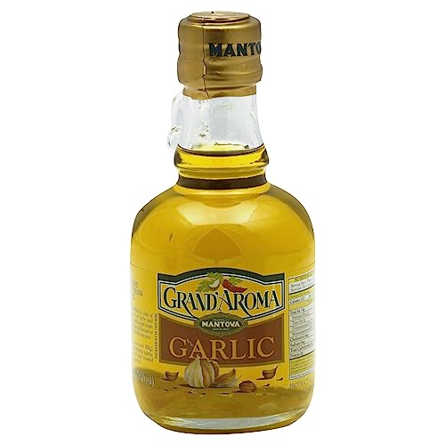 Aceite de oliva extra virgen sabor ajo Grand Aroma 250 ml pack x6 miniatura 1
