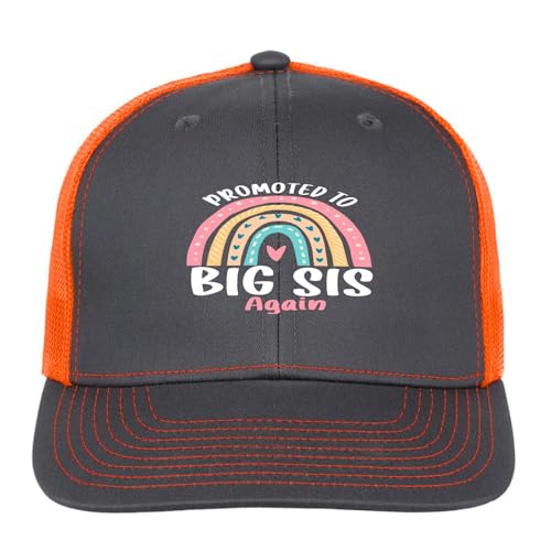 Big Sisters Announcements Girls Promoteds to Big Sisters AgainWomens Hat Hiking Hat for Men Breathable Caps Visor Hat