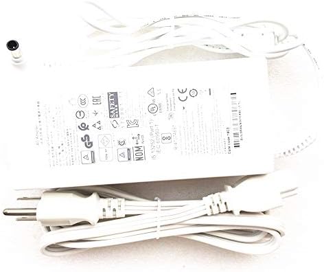 GHAG Replacement AC Adapter for LG 27BK85U-W UHD IPS LED Monitor A16-140P1A 19V 7.37A ACDC Adapter White LCAP31