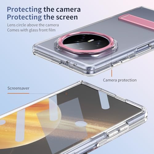 Coque Honor Magic V3 antichoc de qualité militaire avec béquille de support